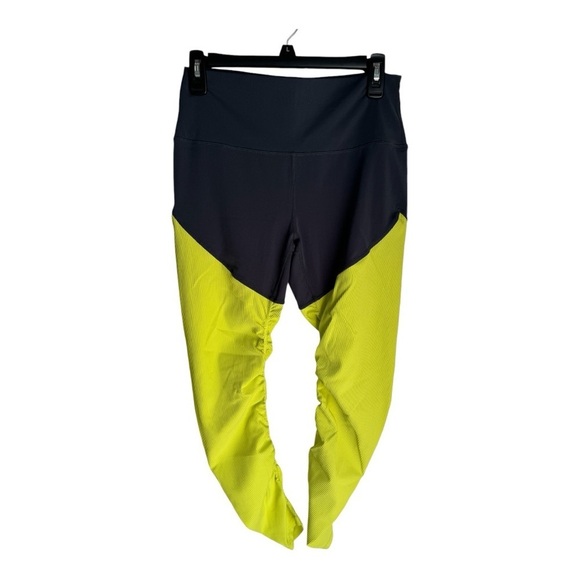 Zyia Active Parallel Luxe Neon Yellow Leggings - Picture 2 of 7